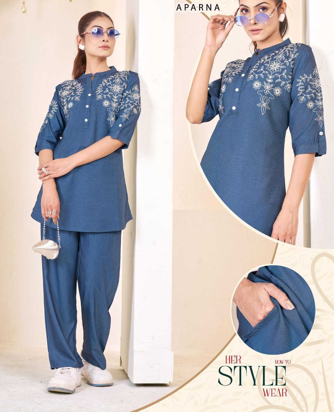 YNF Wholesale Denim Co-ord Set KESH623 151 | Surat Manufacturer