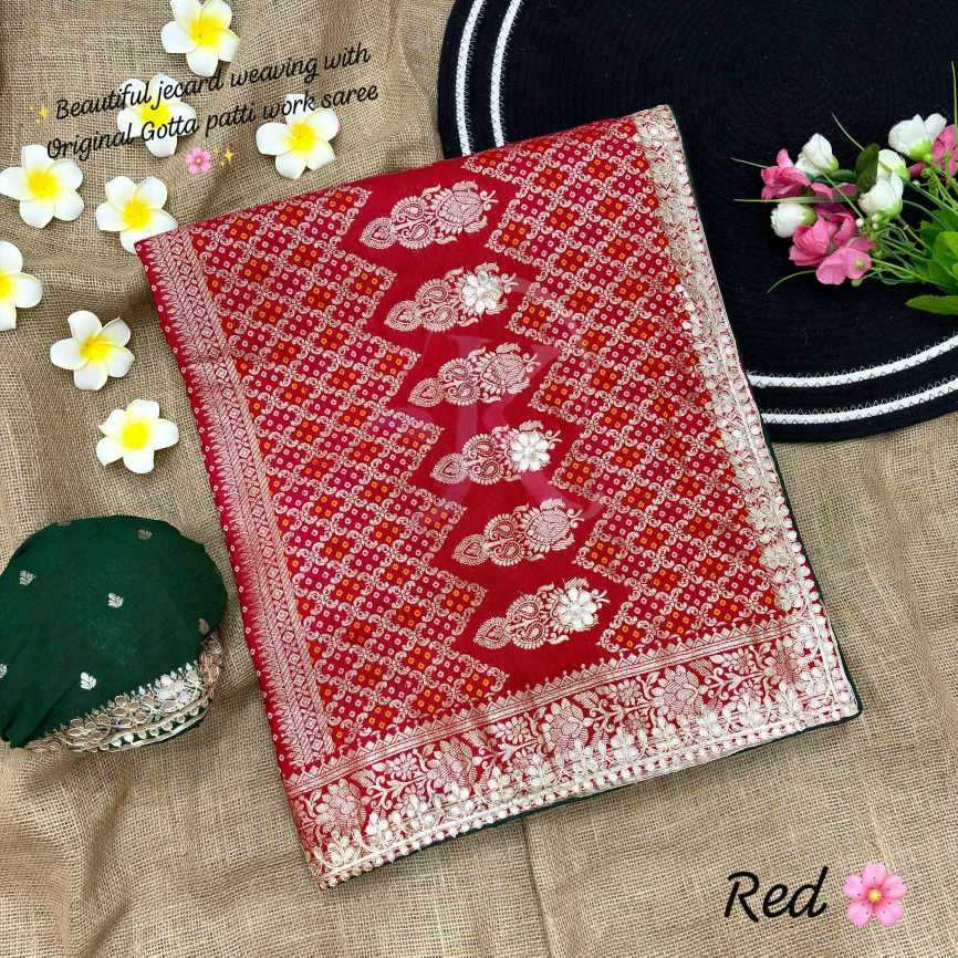 YNF Wholesale Dola Silk Bandhani Bandhej Sarees KESH584 306 | Surat Manufacturer