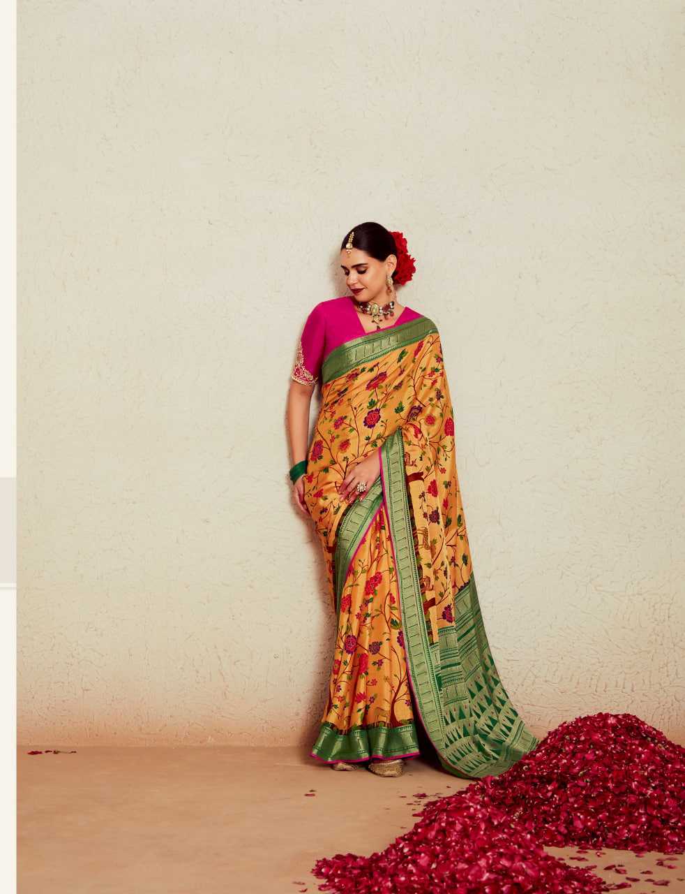 YNF Wholesale Fancy Designer Sarees KESH113 Kimora Meera Vol-14 | Surat Manufacturer