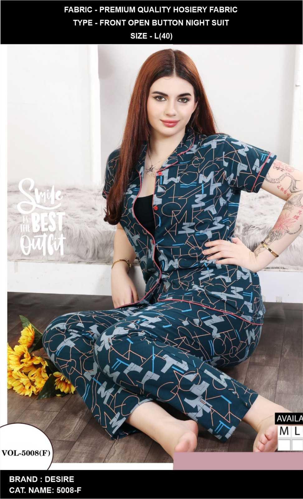YNF Wholesale Fancy Night Wear KESH448 Ekta | Surat Manufacturer