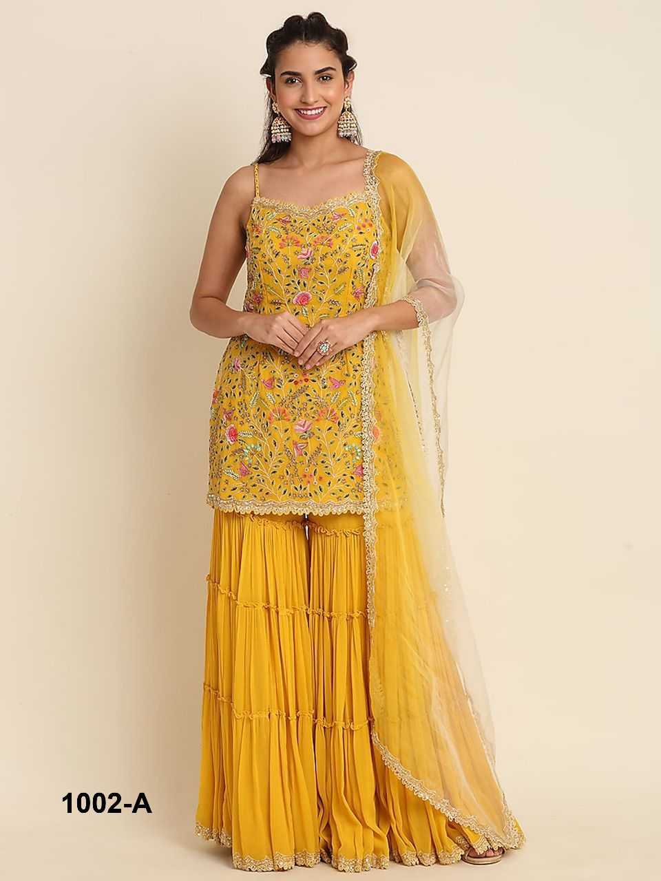 YNF Wholesale Faux Georgette Palazzo Suit KESH745 1002 | Surat Manufacturer