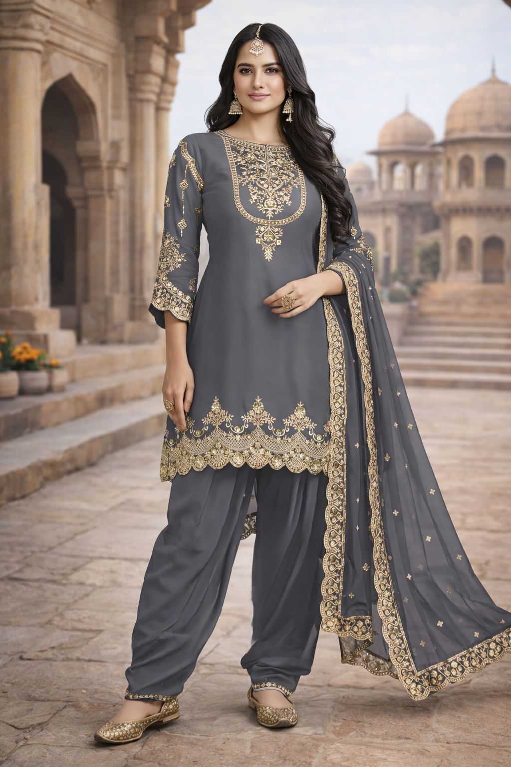 YNF Wholesale Faux Georgette Georgette Suit KESH745 5102 | Surat Manufacturer