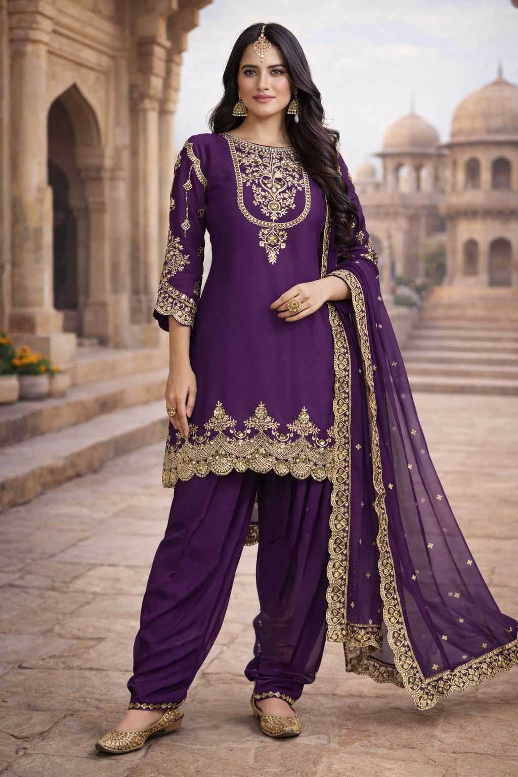YNF Wholesale Faux Georgette Georgette Suit KESH745 5102 | Surat Manufacturer