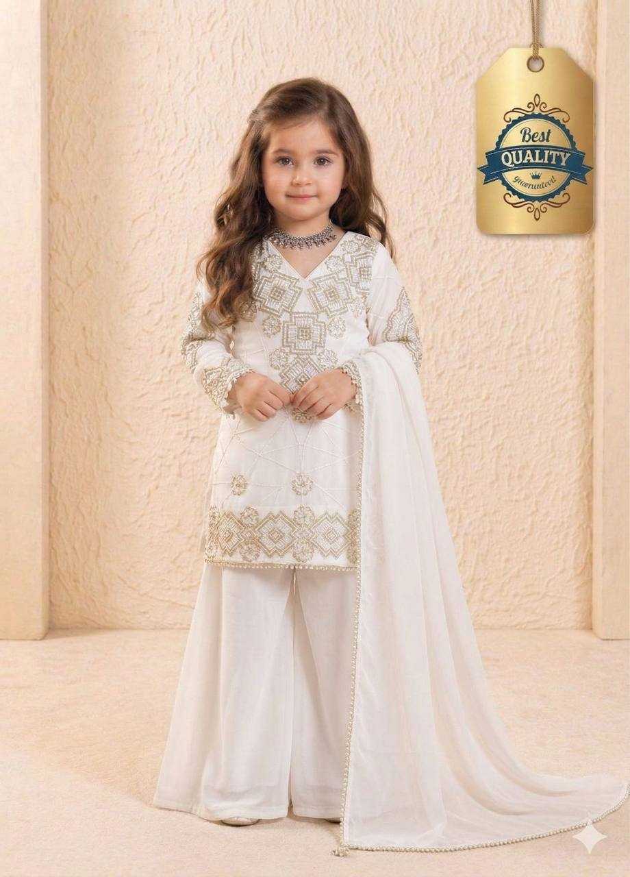YNF Wholesale Faux Georgette Kids Top & Pant RIN234 247 | Surat Manufacturer