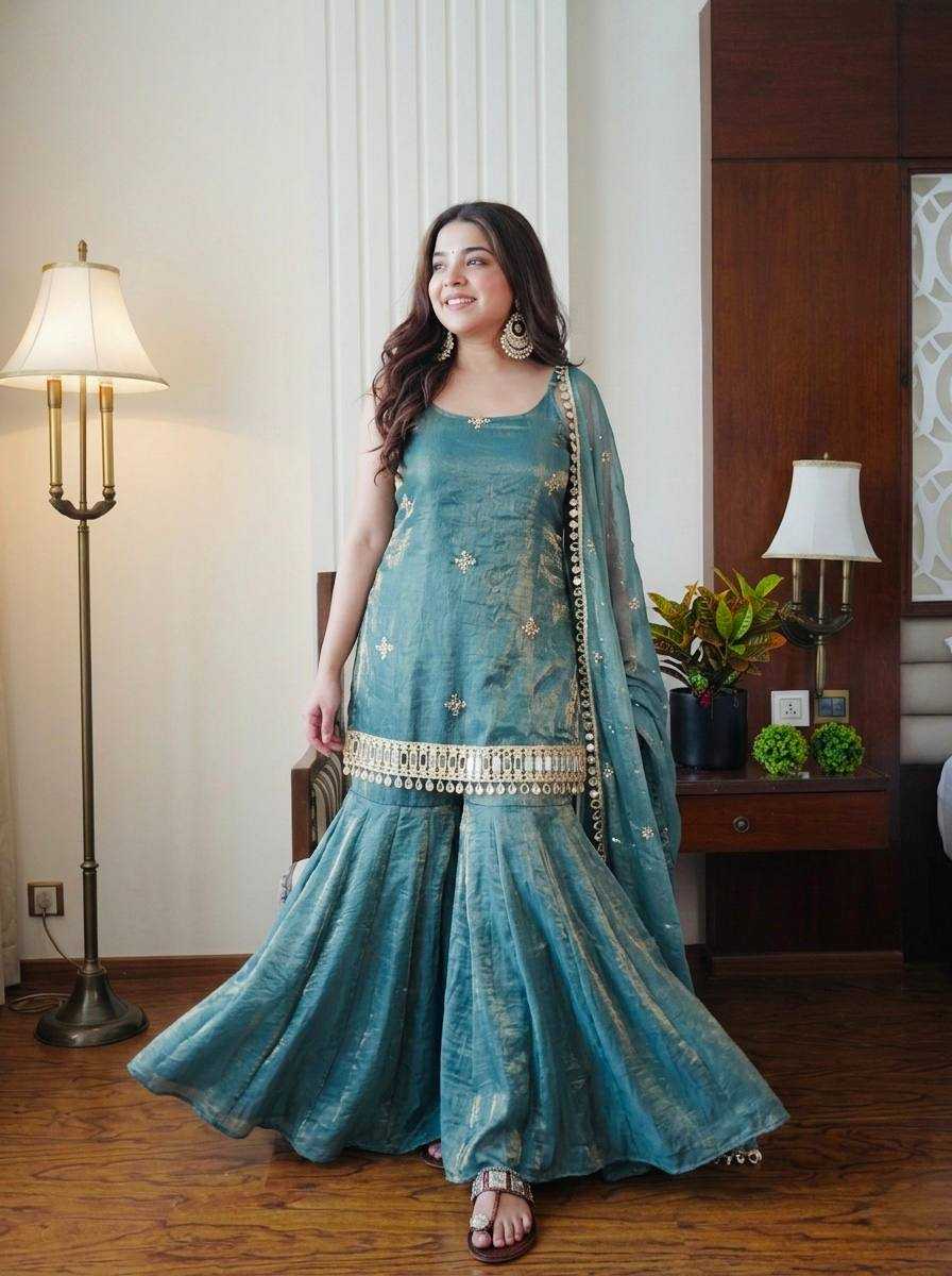 YNF Wholesale FENDY Sharara Salwar Suits KESH499 5334 | Surat Manufacturer