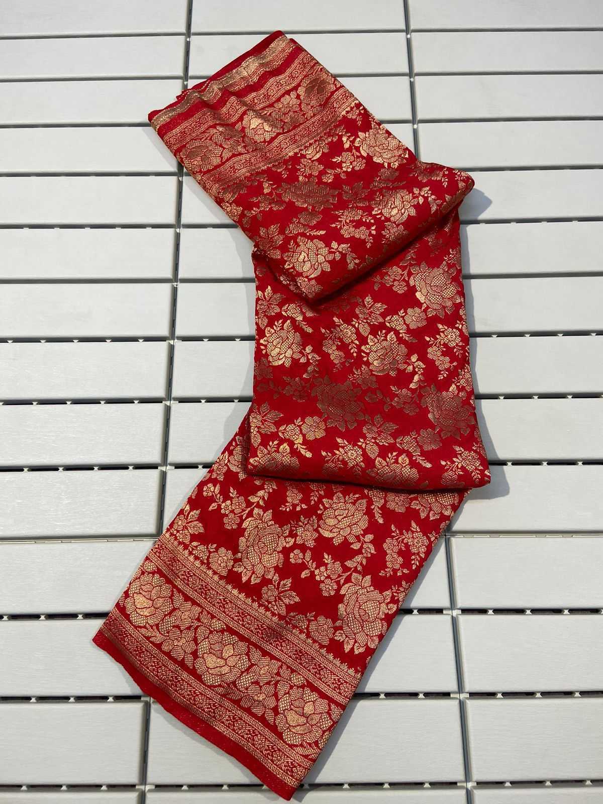 YNF Wholesale Georgette Heavy Silk Sarees KESH484 031 | Surat Manufacturer
