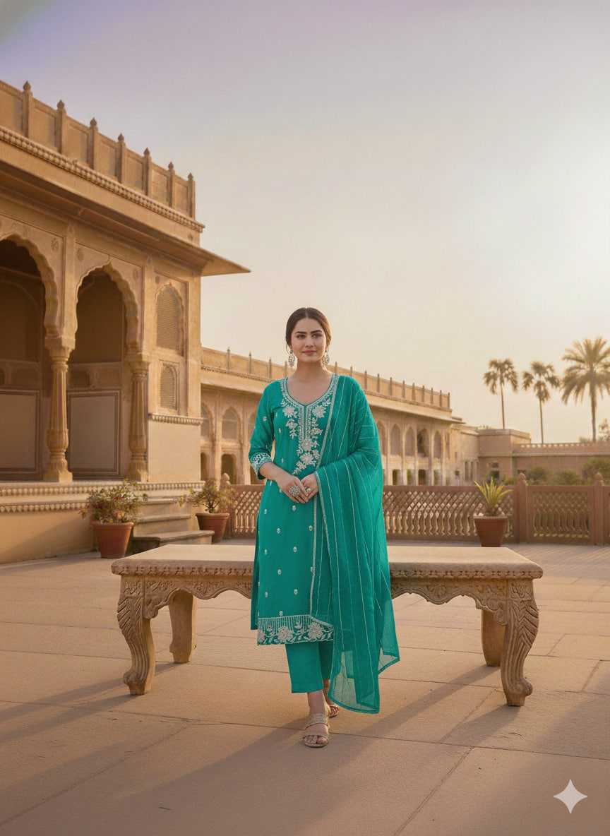 YNF Wholesale Heavy Roman Silk Embroidery Suits KESH648 1537 | Surat Manufacturer
