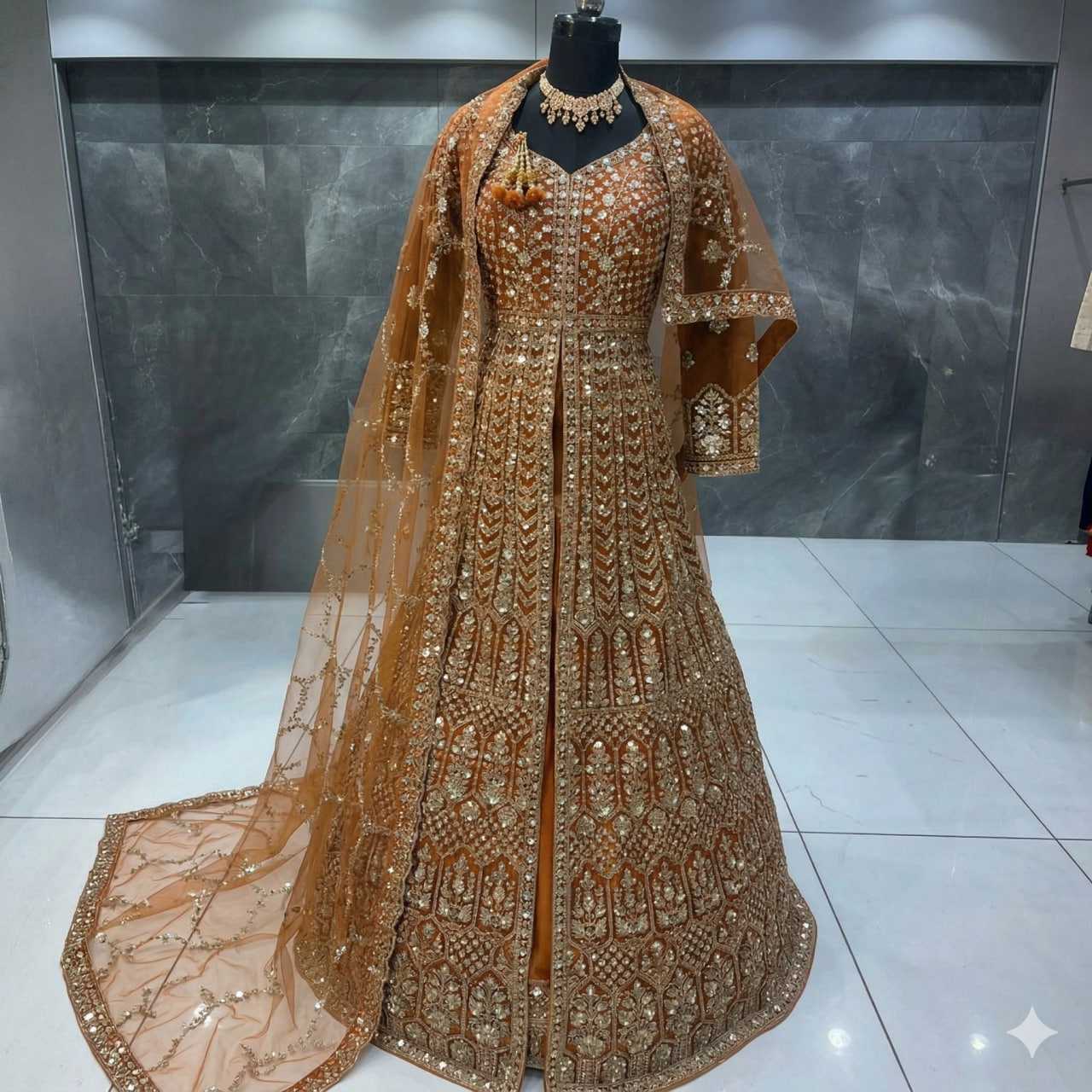 YNF Wholesale Heavy Silk Bridal Lehenga KESH579 G81 | Surat Manufacturer