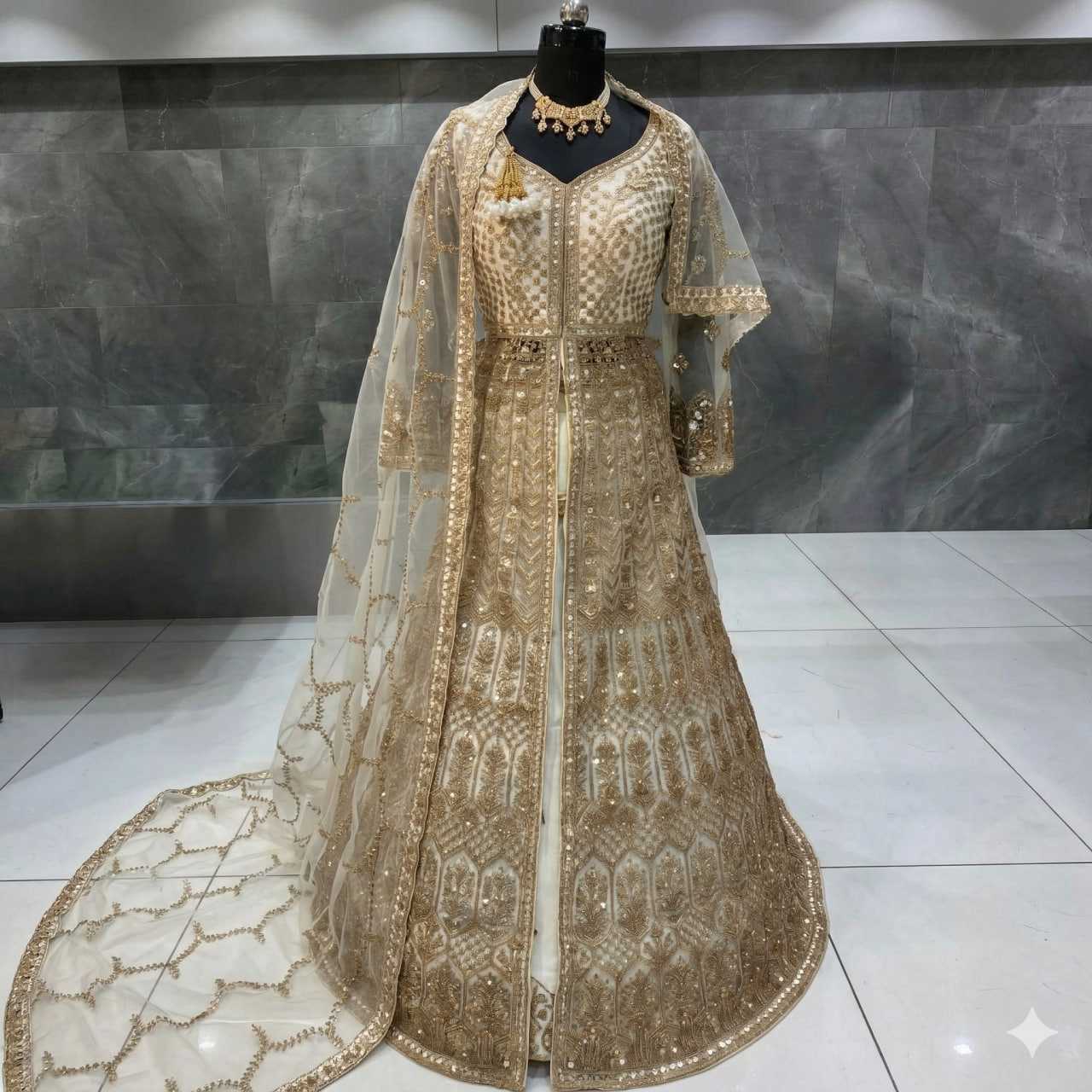 YNF Wholesale Heavy Silk Bridal Lehenga KESH579 G81 | Surat Manufacturer