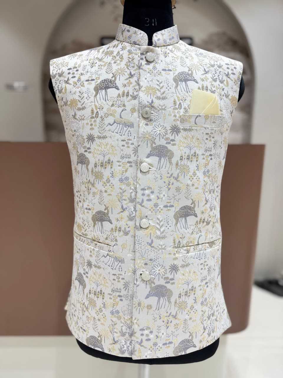 YNF Wholesale Jacquard Festive & Wedding Coats KESH629 Abhilasha | Surat Manufacturer