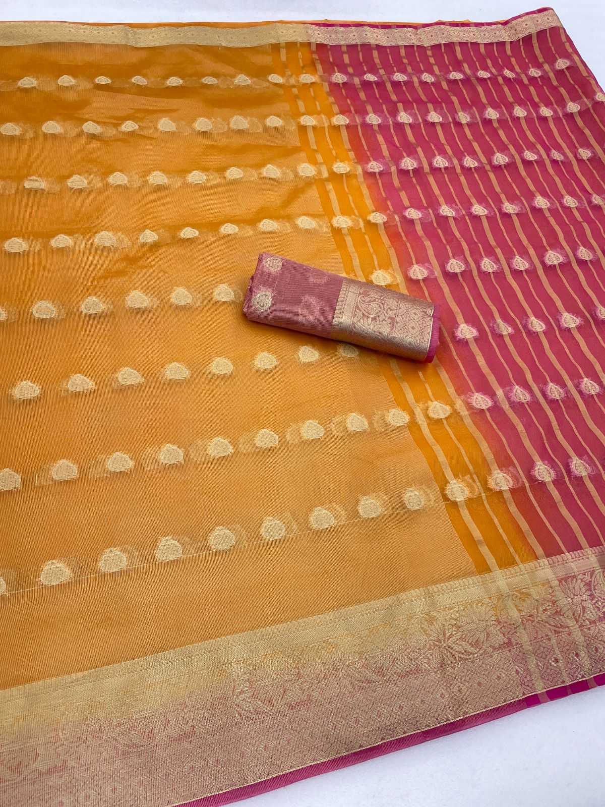 YNF Wholesale Jequard Silk Fancy Sarees KESH577 CM - BUTI | Surat Manufacturer