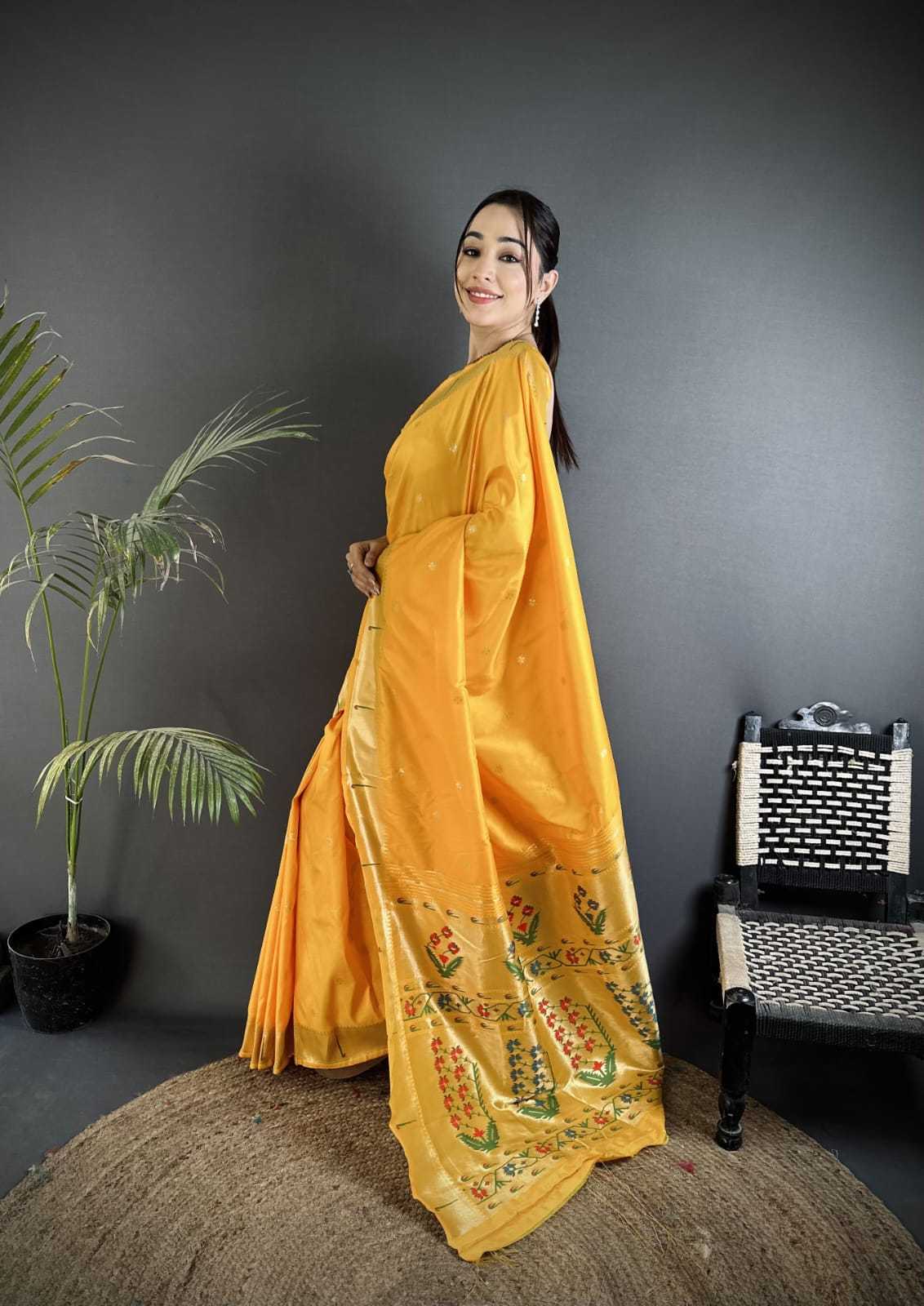 YNF Wholesale Lichi Silk Paithani Sarees KESH734 BAAWRI | Surat Manufacturer