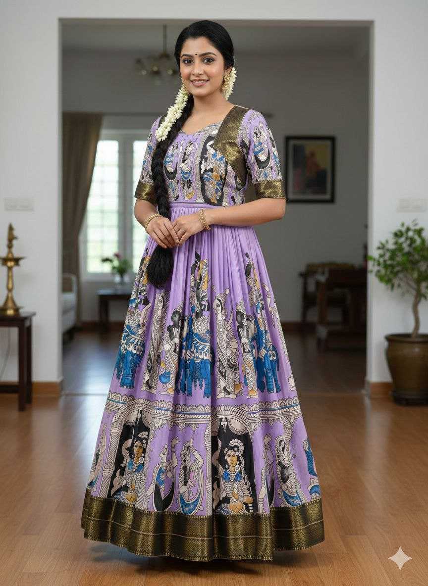 YNF Wholesale Muslin Cotton Party Wear Gowns KESH539 Festive | Surat Manufacturer