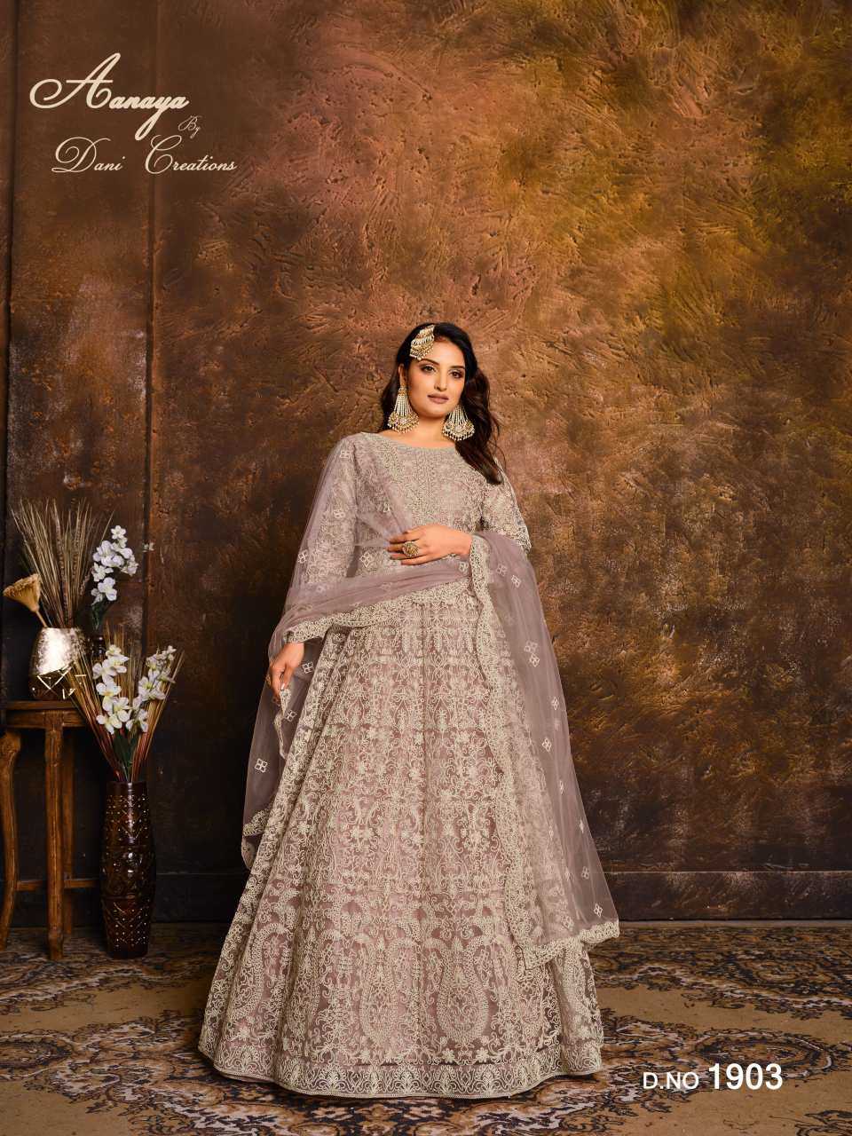 YNF Wholesale Net Net Gowns KESH530 Aanaya vol 1900 | Surat Manufacturer