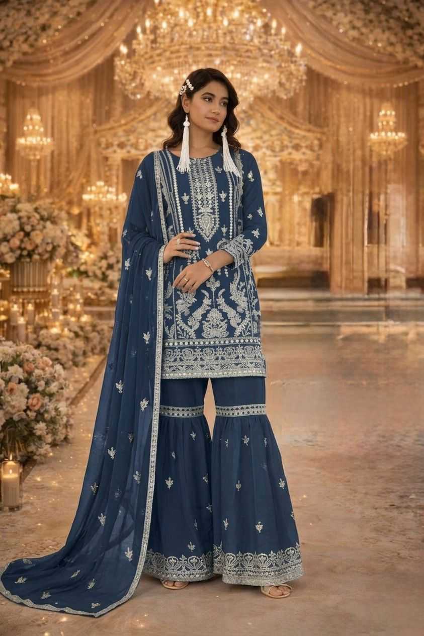 YNF Wholesale Nylon Palazzo Suit KESH745 1316 | Surat Manufacturer