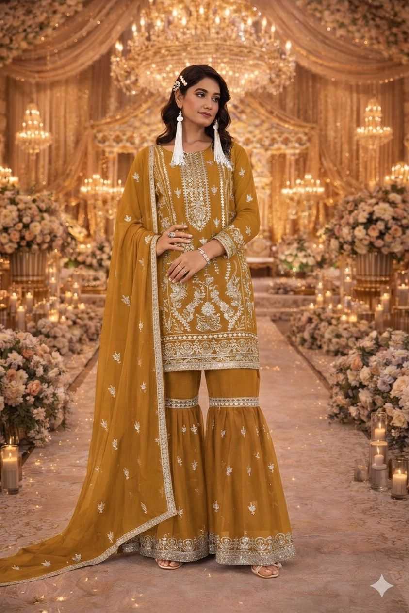YNF Wholesale Nylon Palazzo Suit KESH745 1316 | Surat Manufacturer