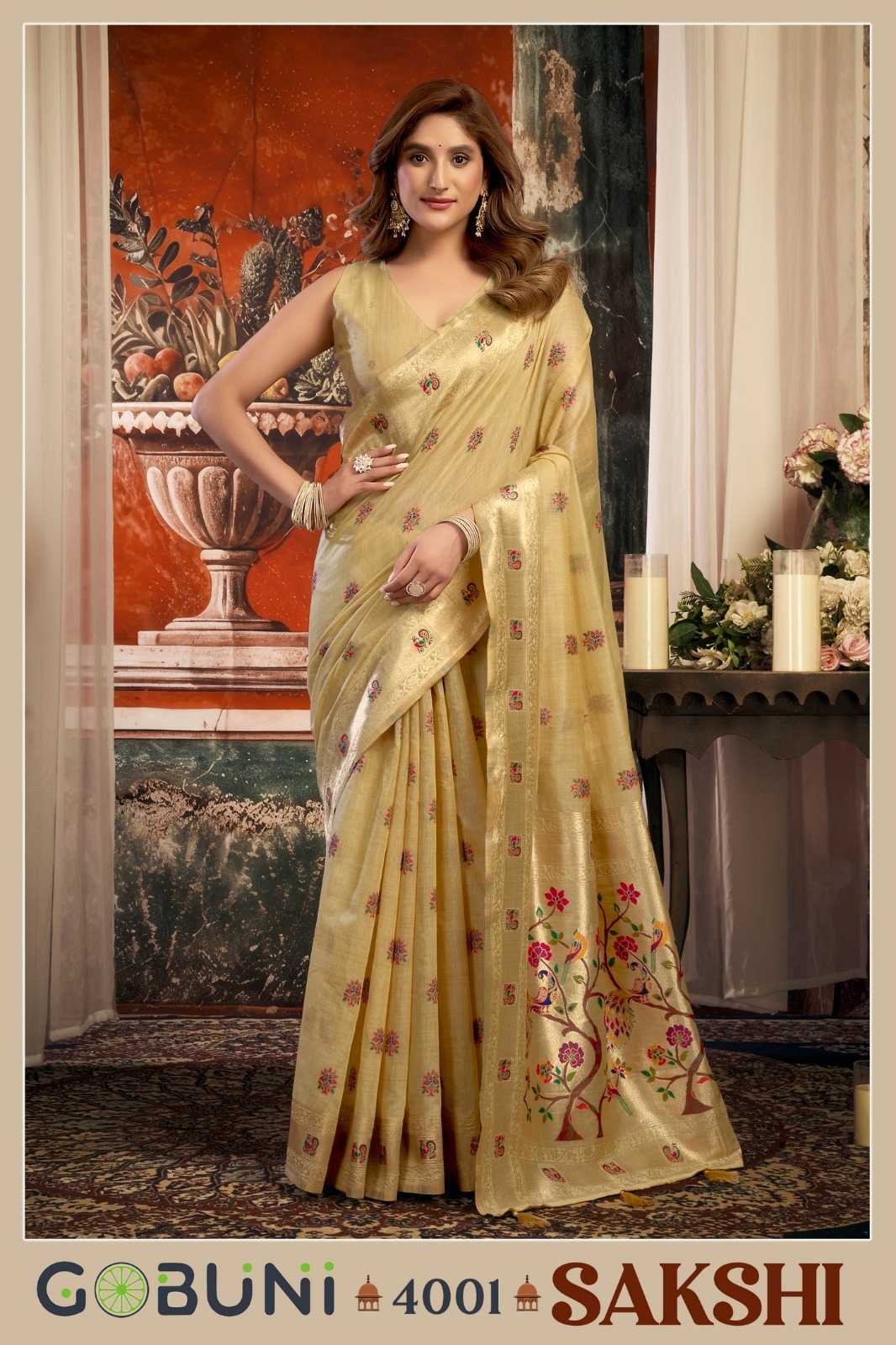 YNF Wholesale Paithani Silk Paithani Sarees KESH113 Gobuni Sakshi 4001-06 | Surat Manufacturer
