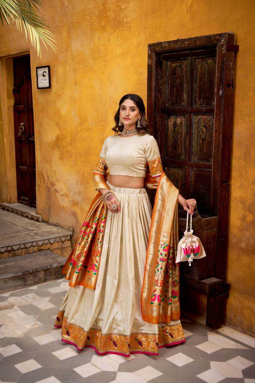 YNF Wholesale Paithani Silk Traditional Lehenga KESH530 KAMKASHI | Surat Manufacturer