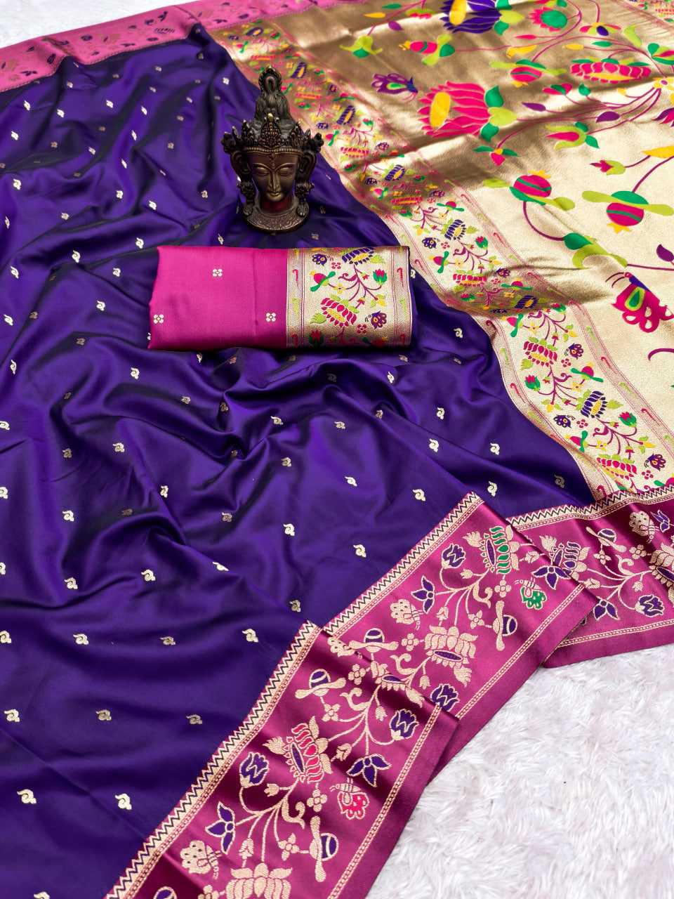 YNF Wholesale Paithani Silk Paithani Sarees KESH634 manohari | Surat Manufacturer