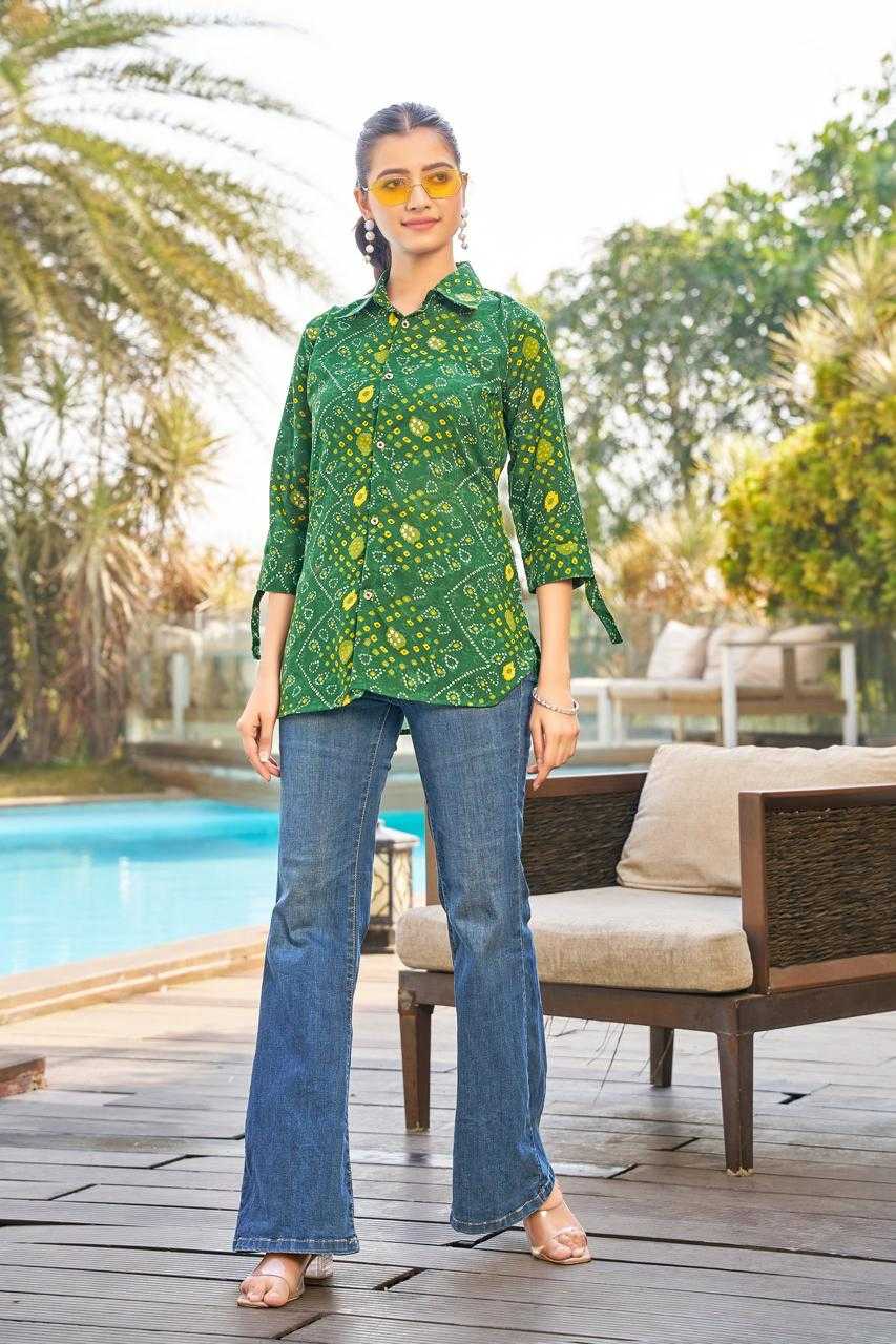 YNF Wholesale Poly Rayon Women Shirts KESH102 02 | Surat Manufacturer