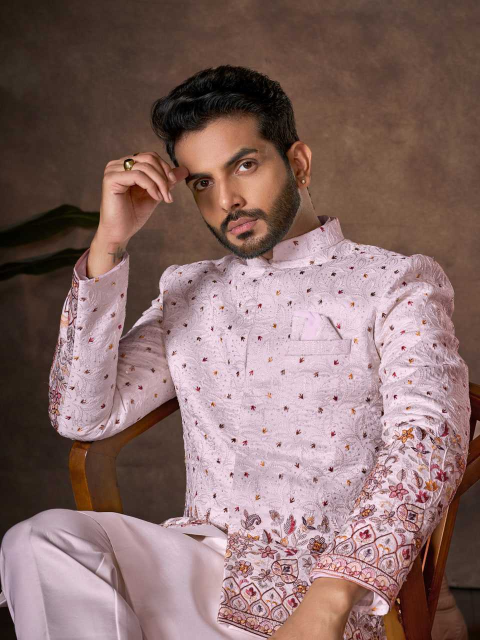 YNF Wholesale Premium Silk Embroidered Kurta Pajama RIN223 1761 | Surat Manufacturer