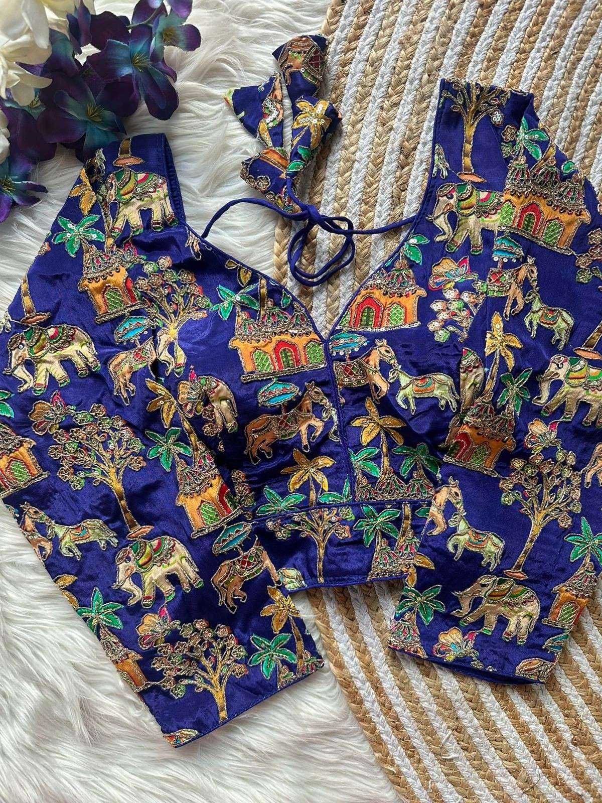 YNF Wholesale Pure Crepe V-Neck Blouses KESH426 POSITION BLOUSE | Surat Manufacturer