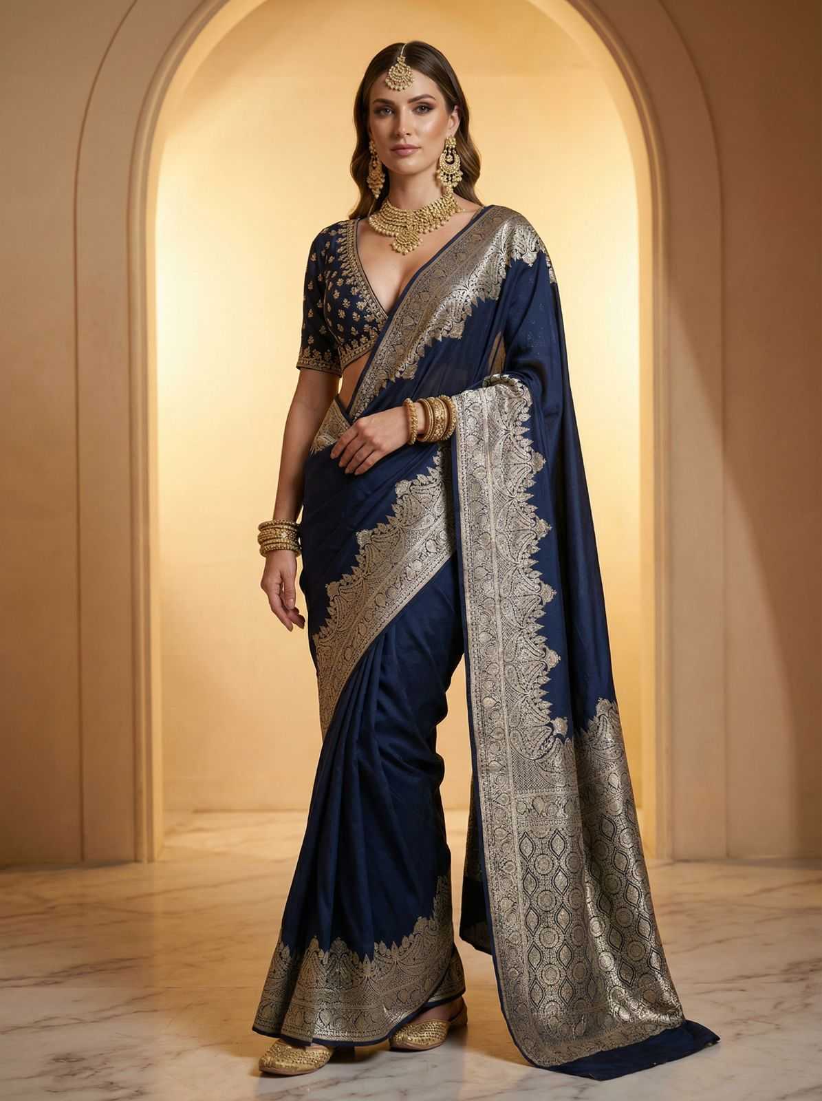 YNF Wholesale Pure Silk Kanchipuram Sarees KESH672 plain body | Surat Manufacturer