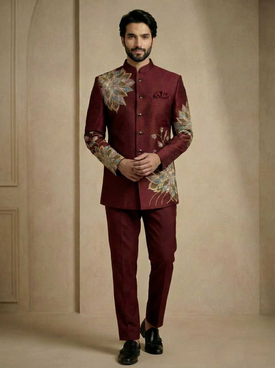 YNF Wholesale Satin Silk Mens Suits RIN223 Series 5100 to 510 | Surat Manufacturer