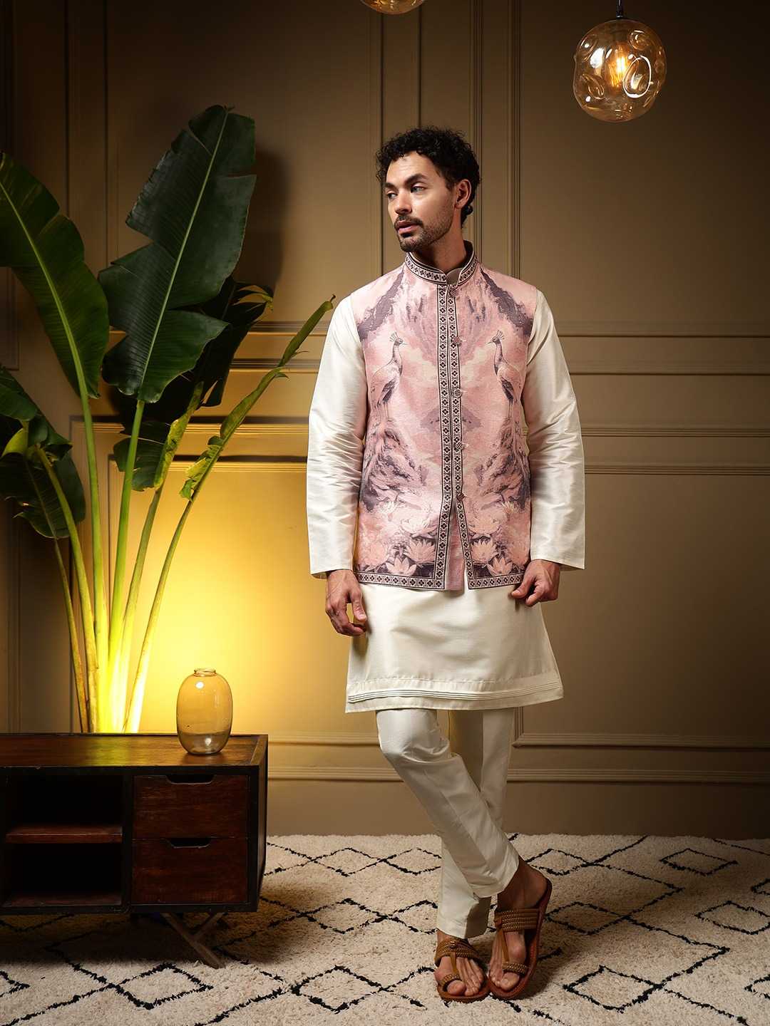 YNF Wholesale Silk Mens Kurtas KESH629 Adrita | Surat Manufacturer