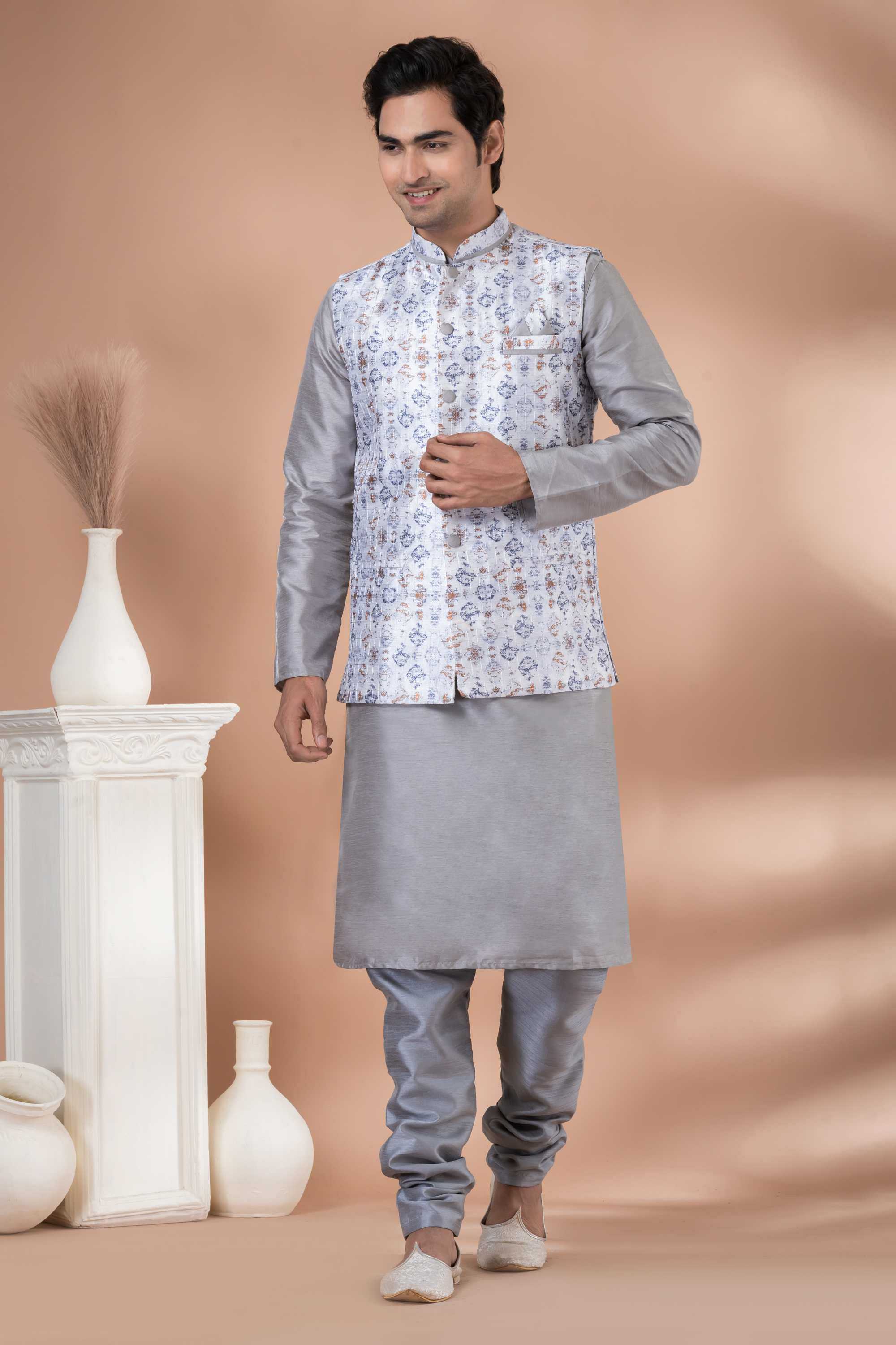 YNF Wholesale Silk Mens Kurta Pyjama RIN223 Series 2321 to 2337 | Surat Manufacturer