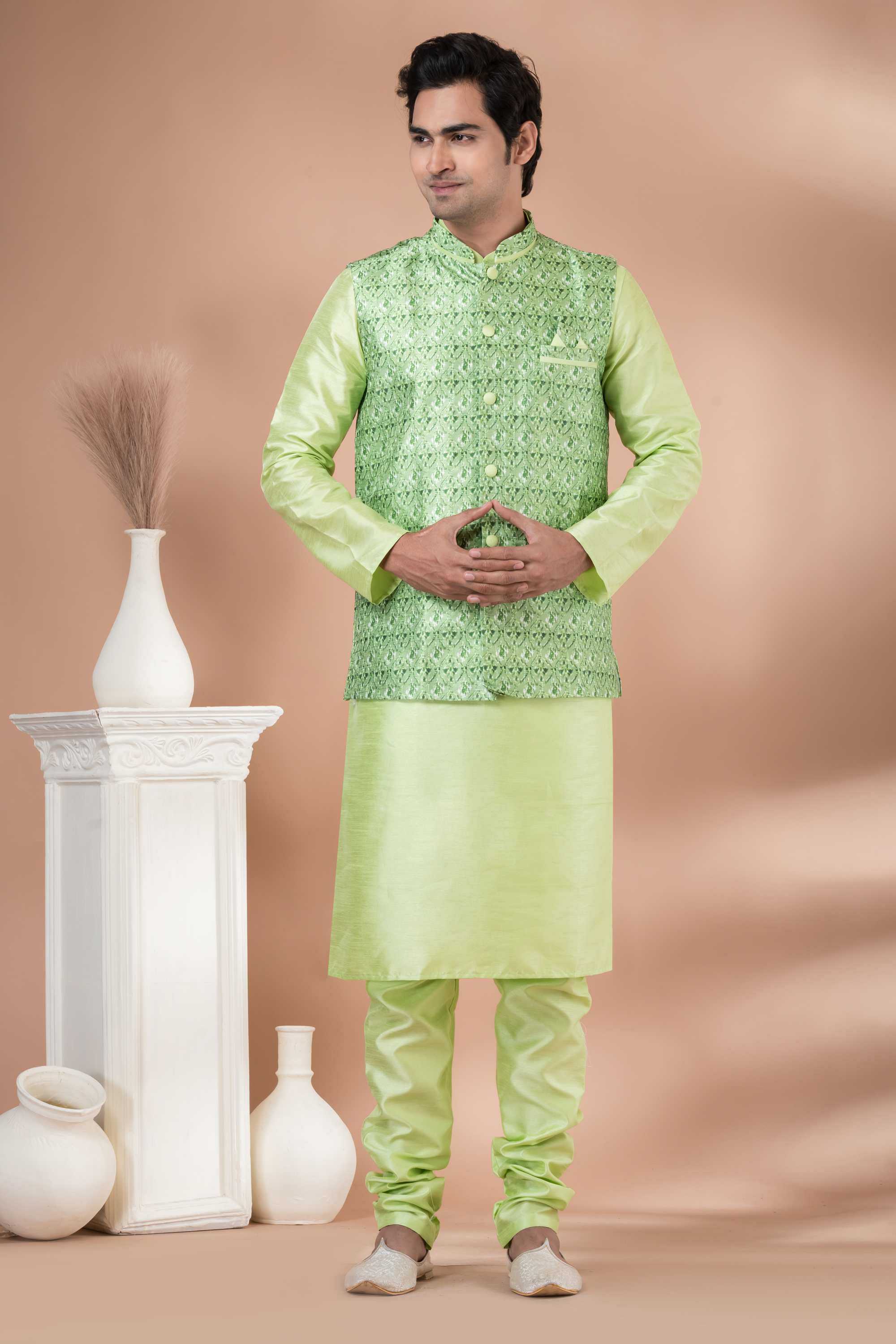 YNF Wholesale Silk Mens Kurta Pyjama RIN223 Series 2321 to 2337 | Surat Manufacturer