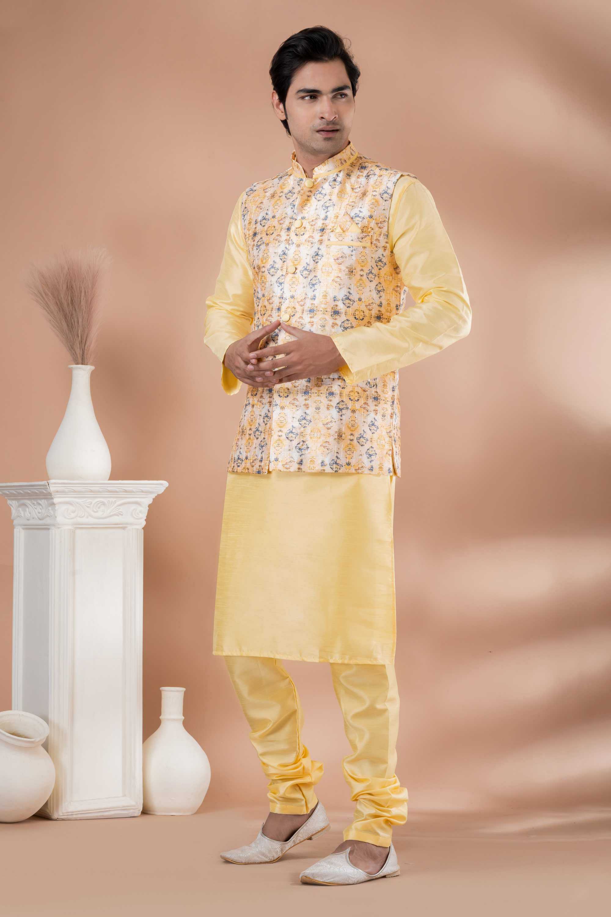 YNF Wholesale Silk Mens Kurta Pyjama RIN223 Series 2321 to 2337 | Surat Manufacturer
