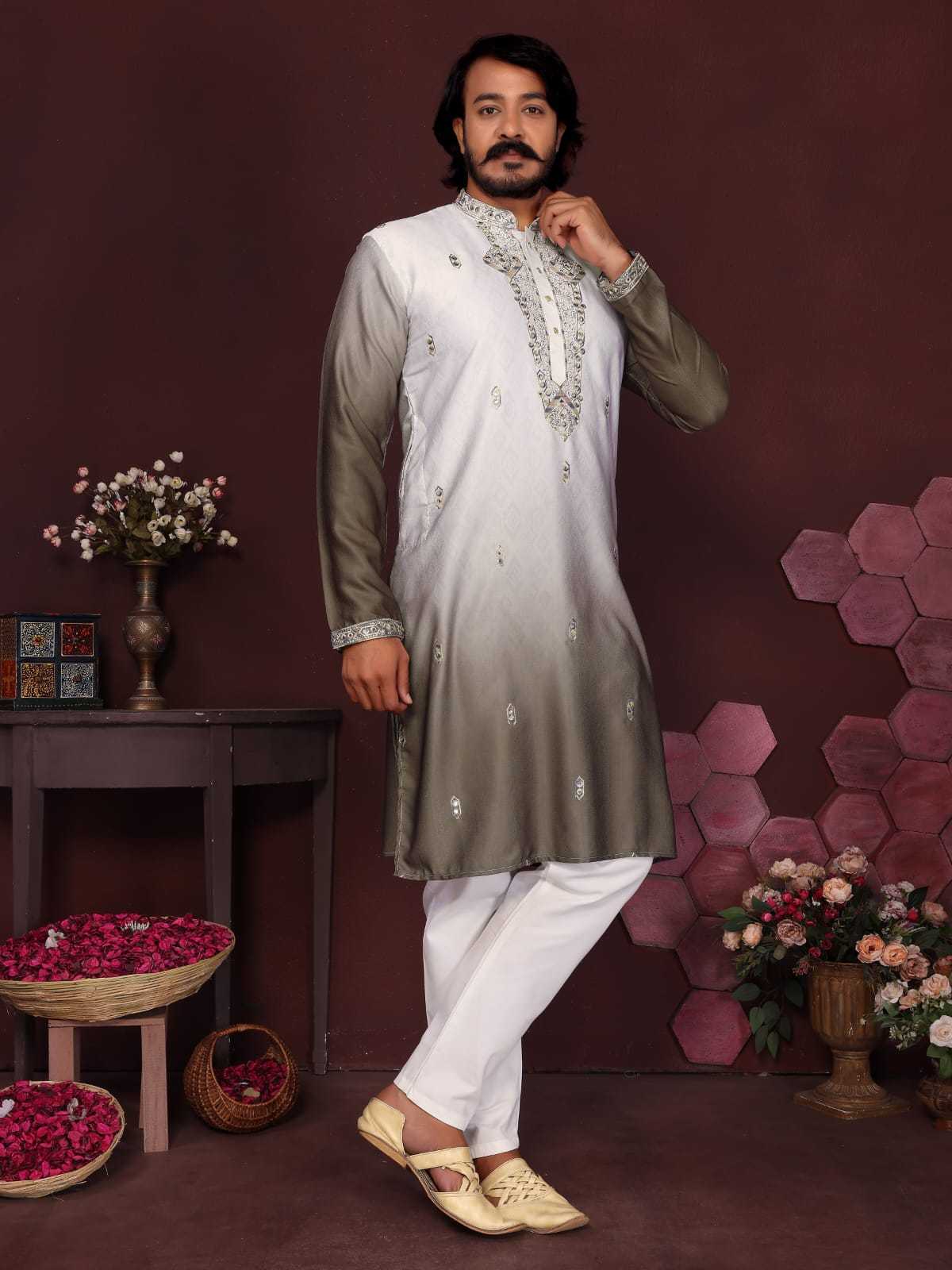 YNF Wholesale Soft Cotton Silk Mens Kurtas KESH629 01 | Surat Manufacturer