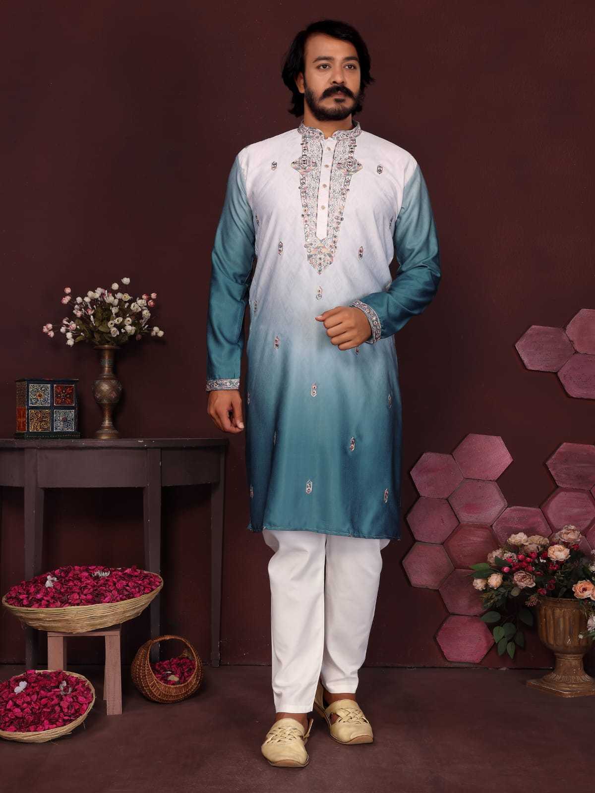 YNF Wholesale Soft Cotton Silk Mens Kurtas KESH629 01 | Surat Manufacturer