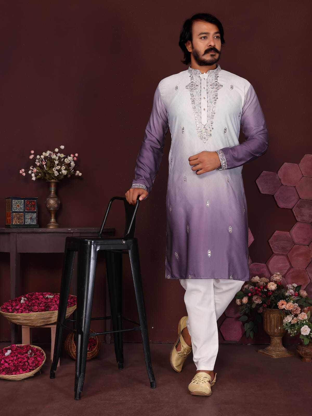 YNF Wholesale Soft Cotton Silk Mens Kurtas KESH629 01 | Surat Manufacturer