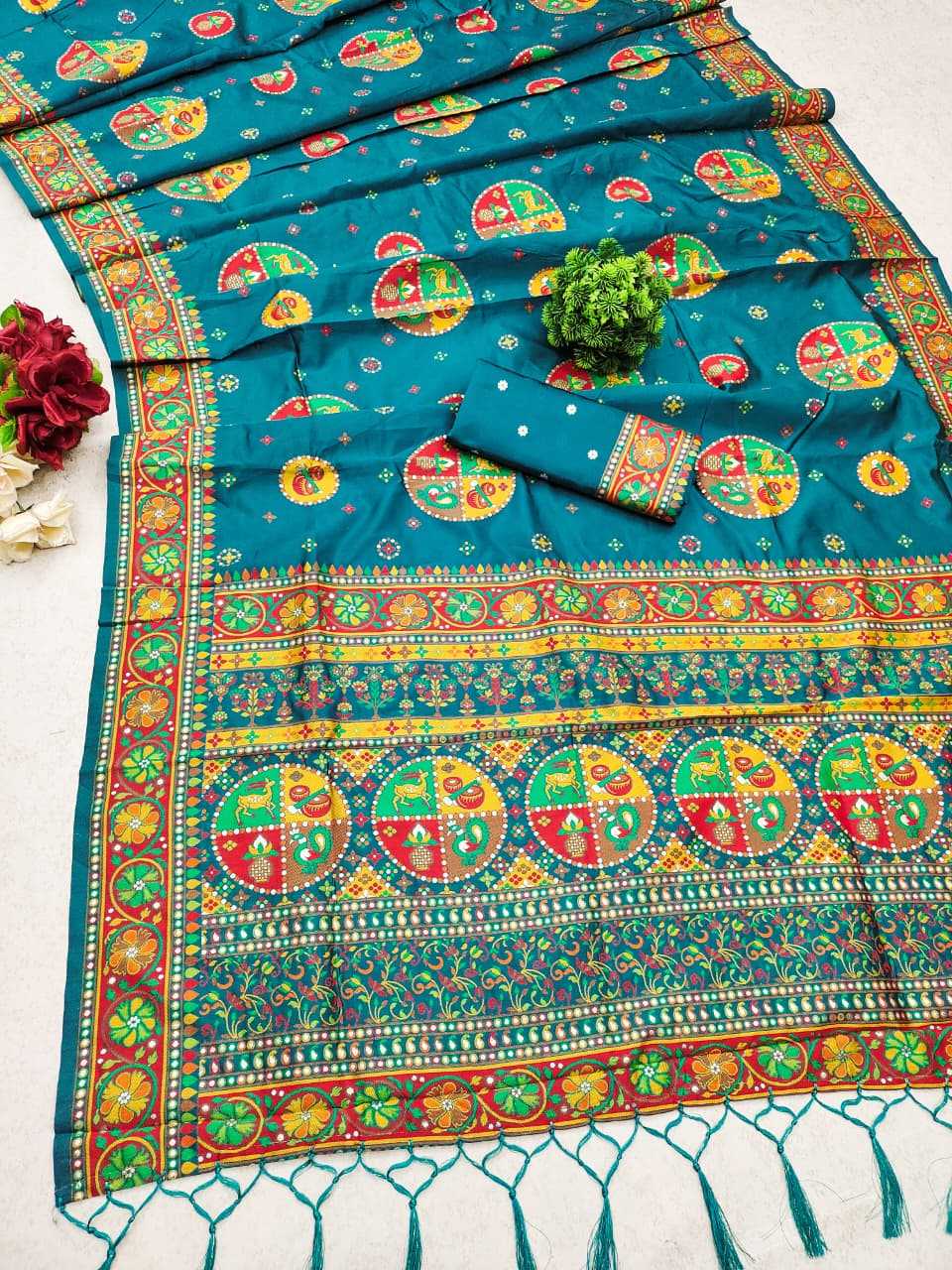 YNF Wholesale Soft Kashmiri Silk Printed Sarees KESH548 ??????? | Surat Manufacturer
