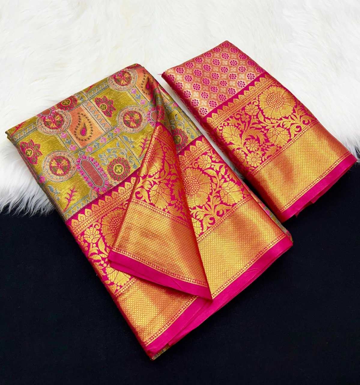 YNF Wholesale Soft Silk Khadi Silk Sarees RIN209 Sketch - 4 | Surat Manufacturer