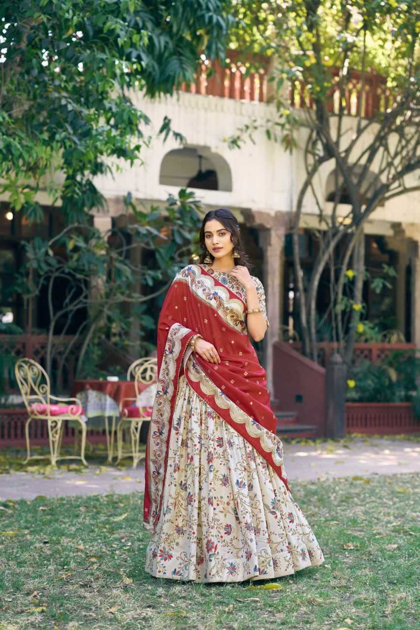 YNF Wholesale Tussar Silk Traditional Lehenga KESH134 SOWMYA-02 | Surat Manufacturer