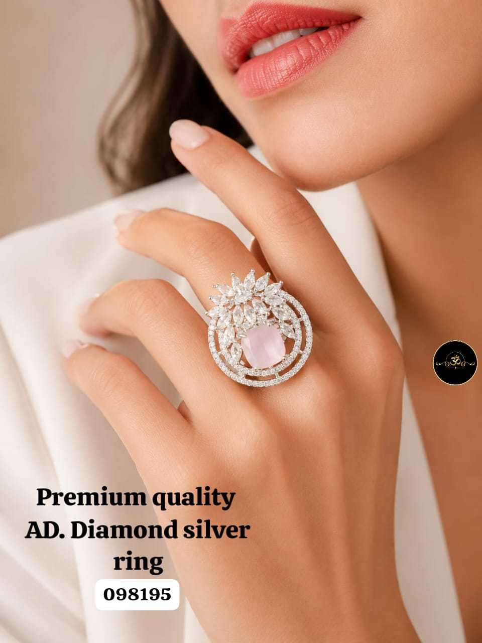 YNF Wholesale AD Diamond AD Diamond Rings  | Surat Manufacturer