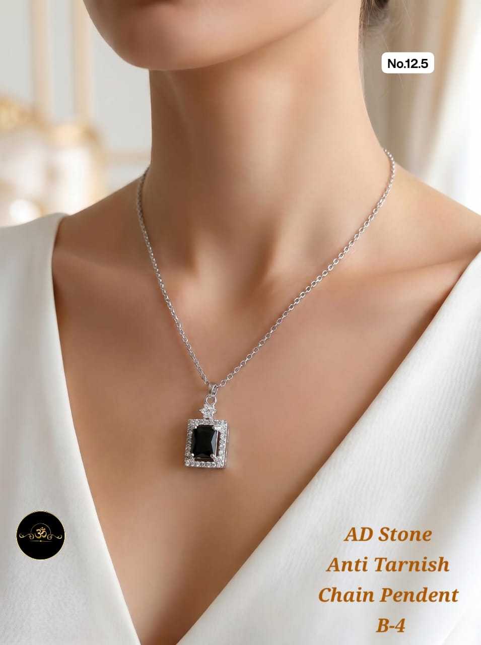 YNF Wholesale AD Diamond Fashion Pendant  | Surat Manufacturer