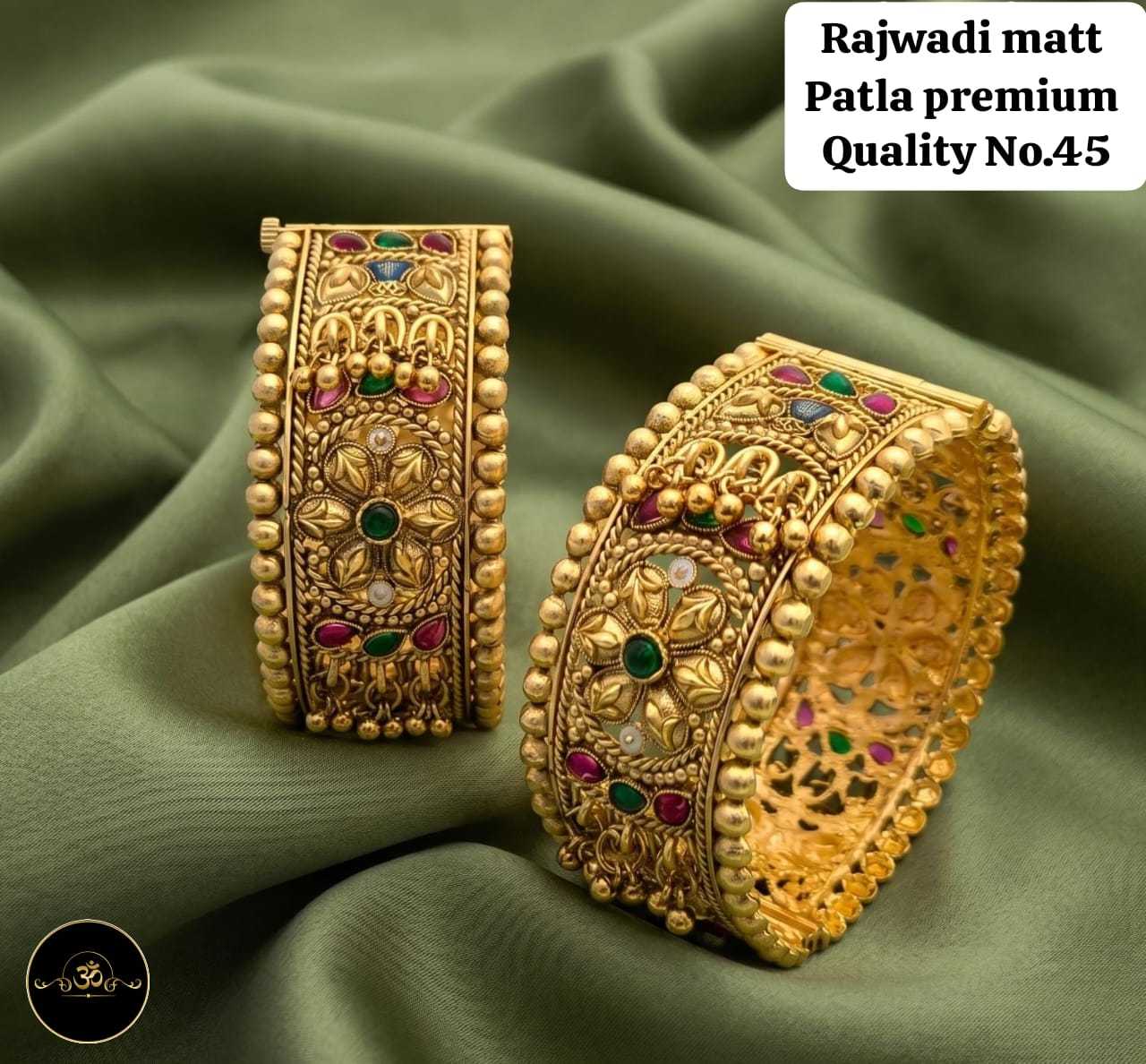 YNF Wholesale Brass Designer Bangles  | Surat Manufacturer