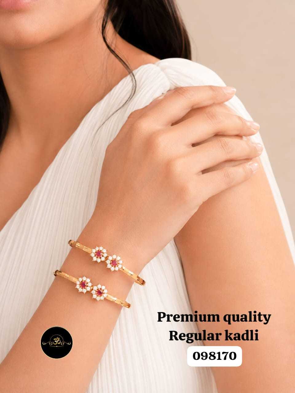 YNF Wholesale Brass Designer Bangles  | Surat Manufacturer