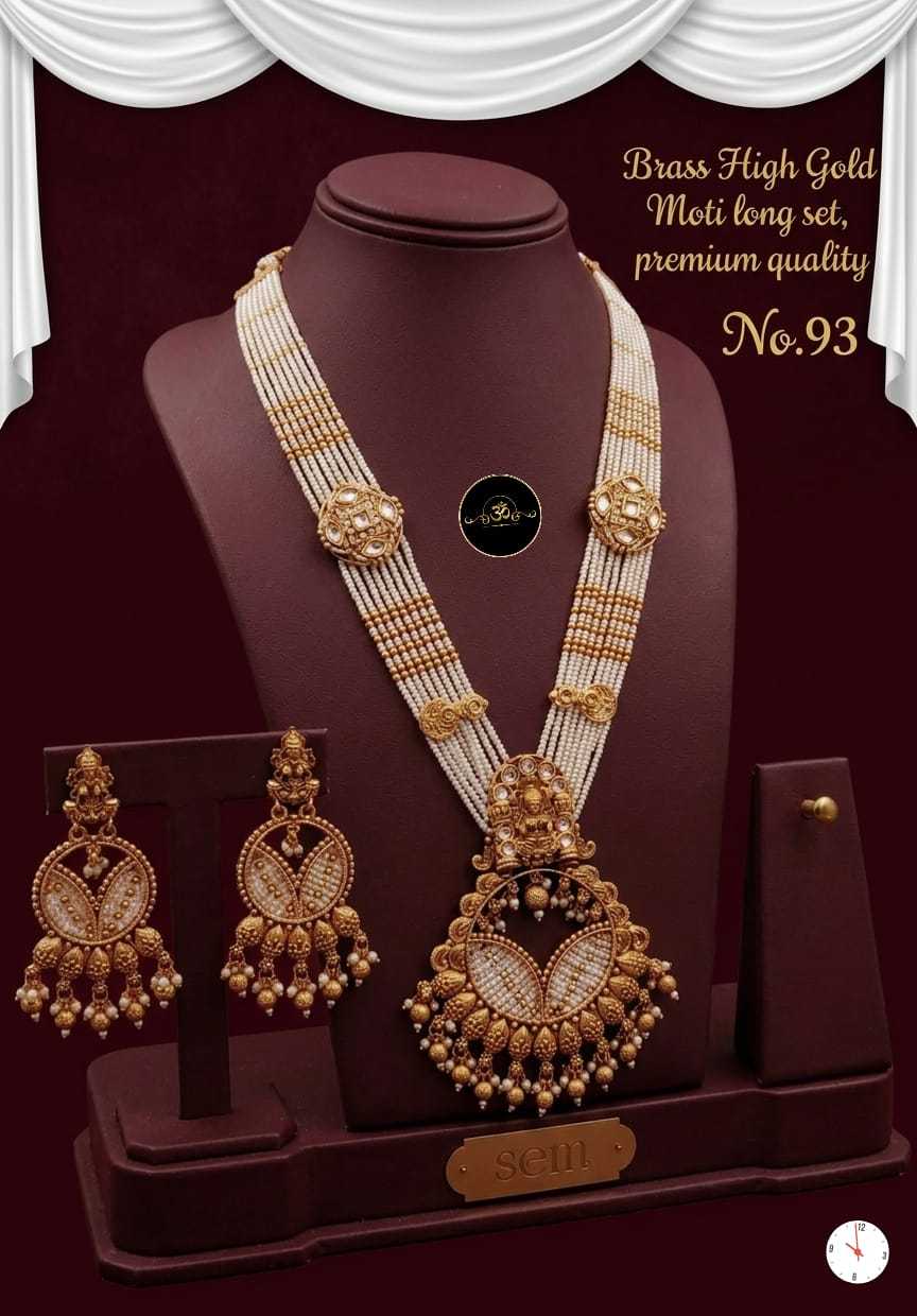 YNF Wholesale Brass Fancy Mala Necklaces  | Surat Manufacturer