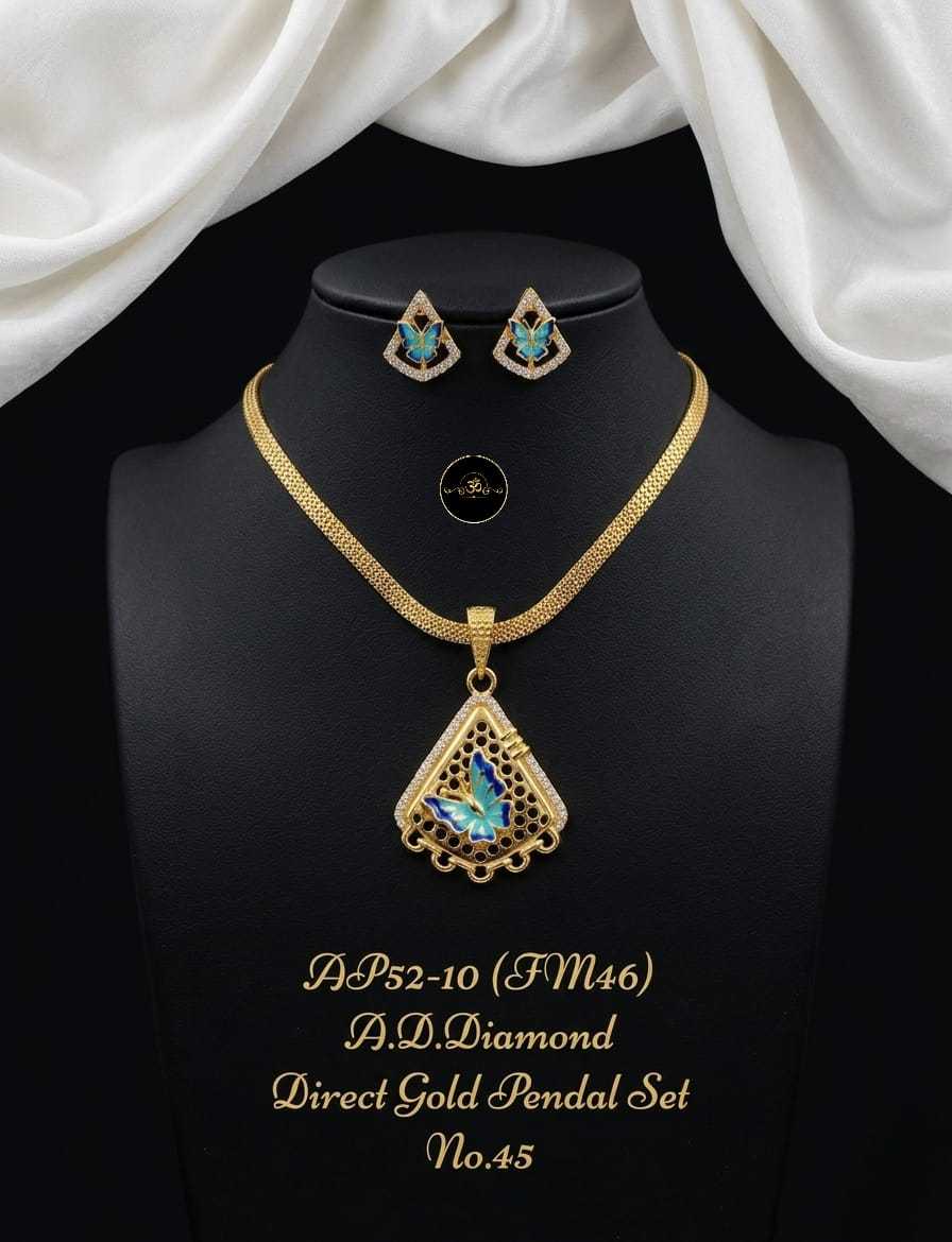 YNF Wholesale Brass Fashion Pendant  | Surat Manufacturer