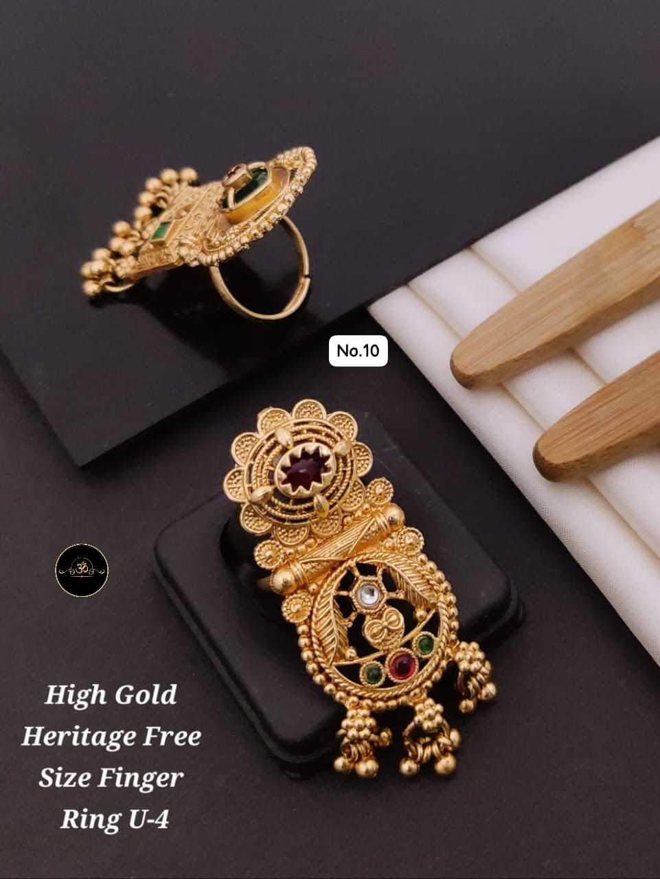 YNF Wholesale Brass Oxidized Rings  | Surat Manufacturer