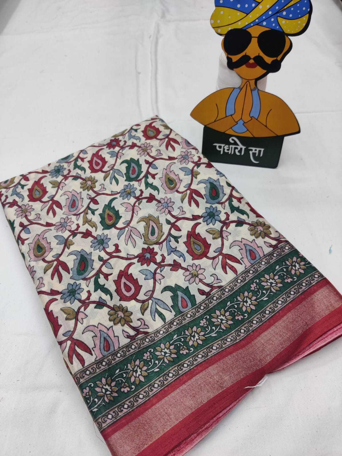 YNF Wholesale Cotton Printed Sarees  | Surat Manufacturer