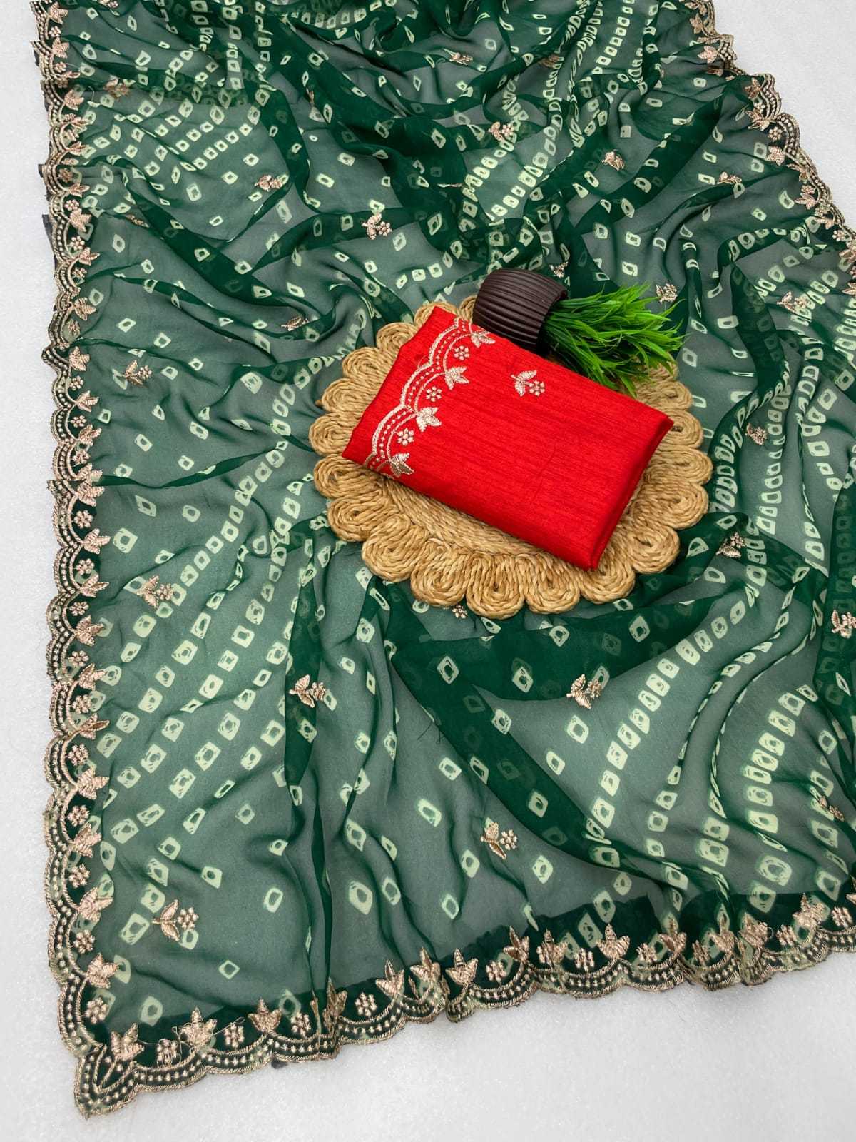 YNF Wholesale Georgette Fancy Sarees KESH179 Beauty Queen 1 | Surat Manufacturer