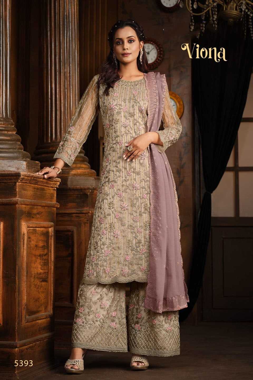 YNF Wholesale Net Embroidery Suits  | Surat Manufacturer