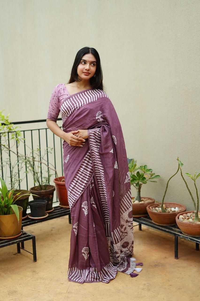 YNF Wholesale Cotton Printed Sarees  | Surat Manufacturer