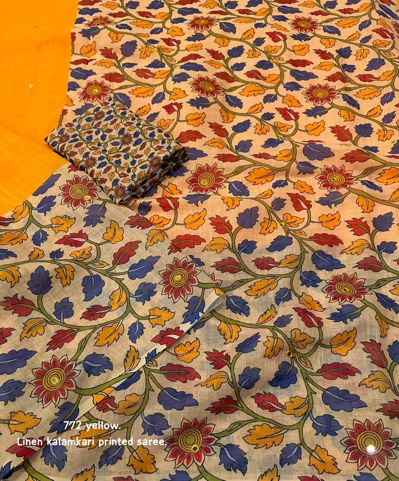 YNF Wholesale Linen Fancy Sarees  | Surat Manufacturer